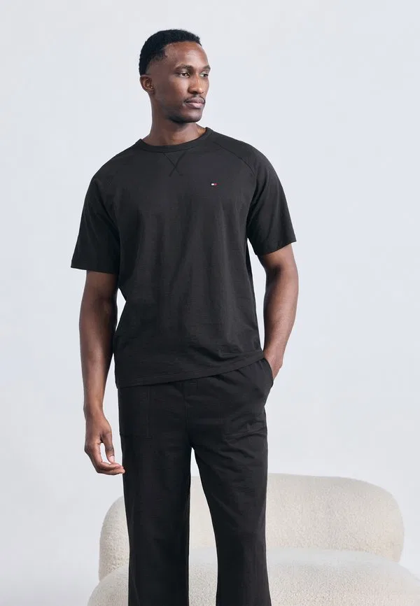 Повседневные вещи: брюки, пижамные штаны Tommy Hilfiger, Black