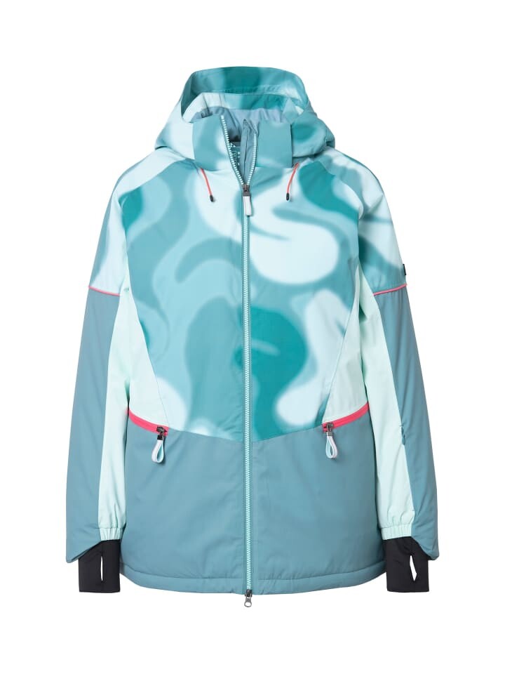 

Куртка софтшелл Ulla Popken Funktionsjacke, цвет eisgrün