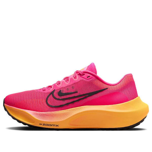 Кроссовки zoom fly 5 'hyper pink laser orange' Nike, розовый