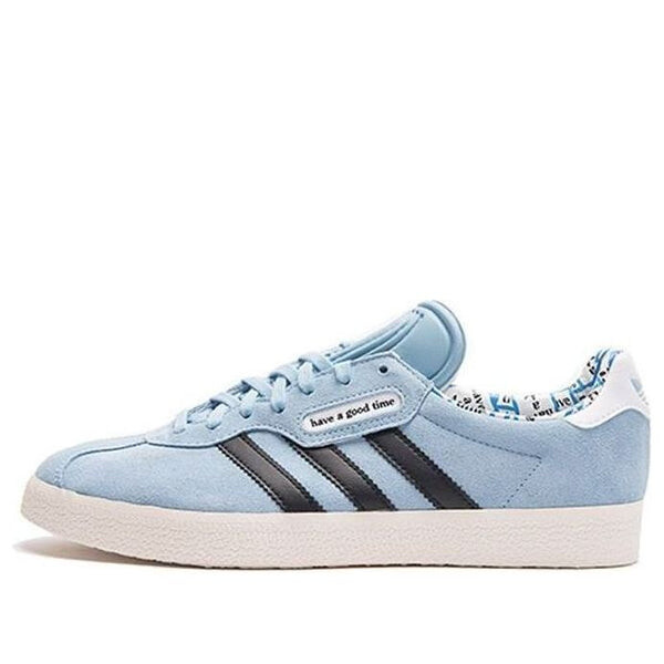 

Кроссовки x хорошо провести время газель супер Adidas, синий