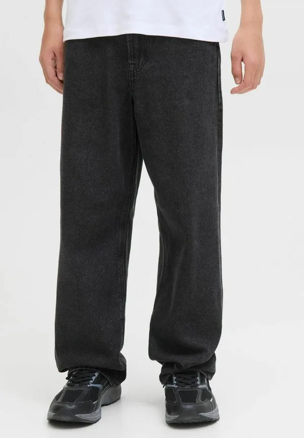 Свободный крой, джинсы свободного кроя Jack & Jones Junior, Black Denim