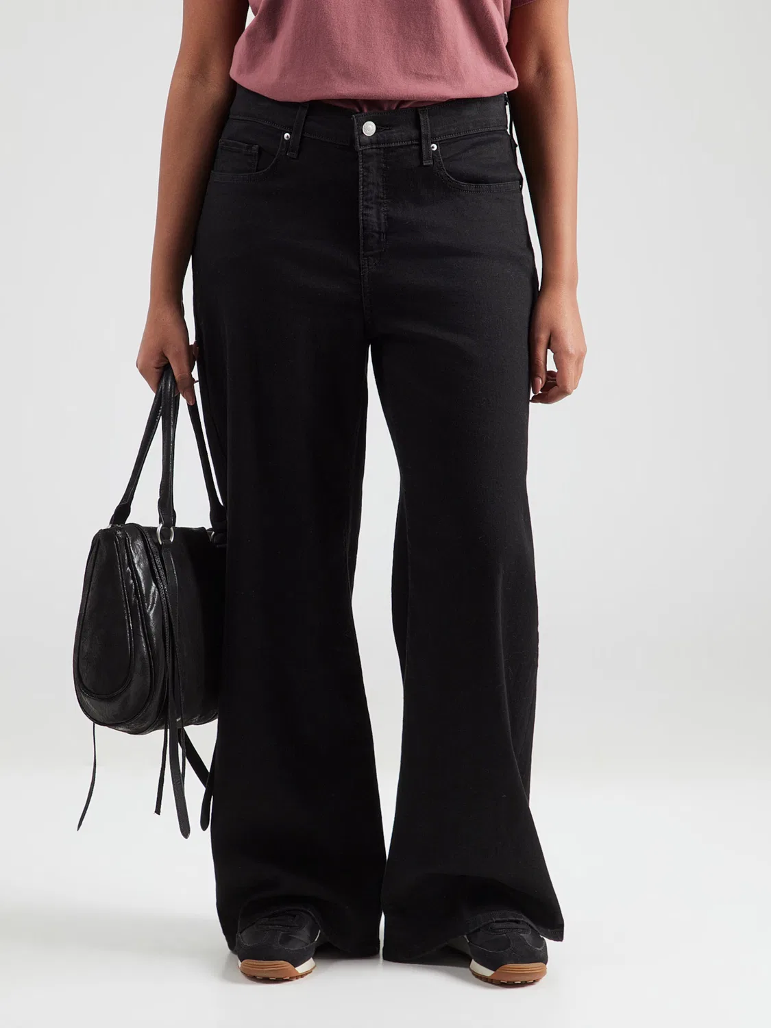 Широкие джинсы '318' Levi'S Plus, Black — фото 3