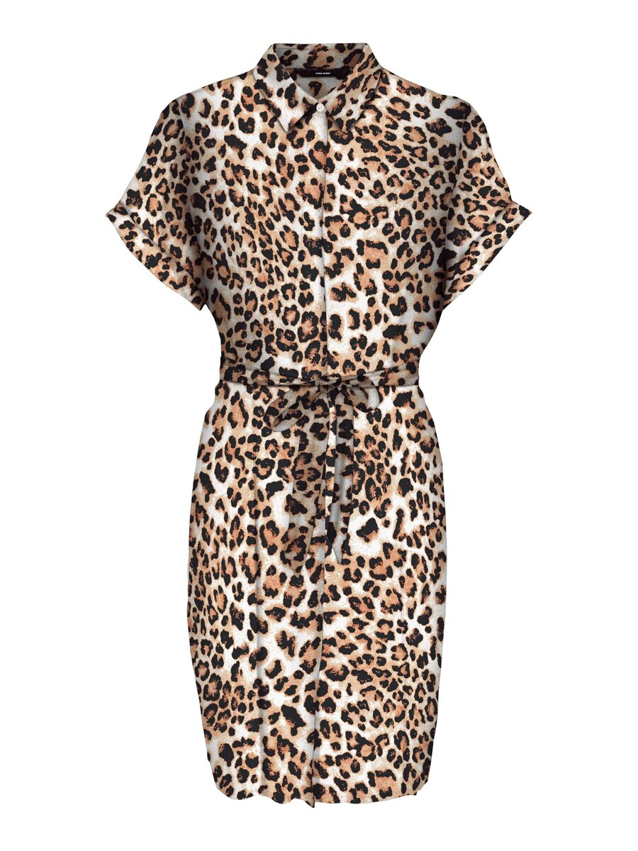 

Платье-рубашка VERO MODA VMEasy, цвет Brown/Light brown
