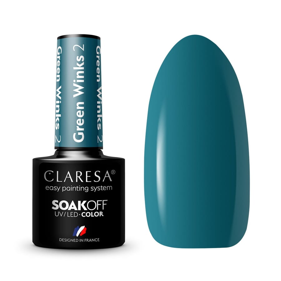 

Гибридный лак Claresa Green Winks 2 5г