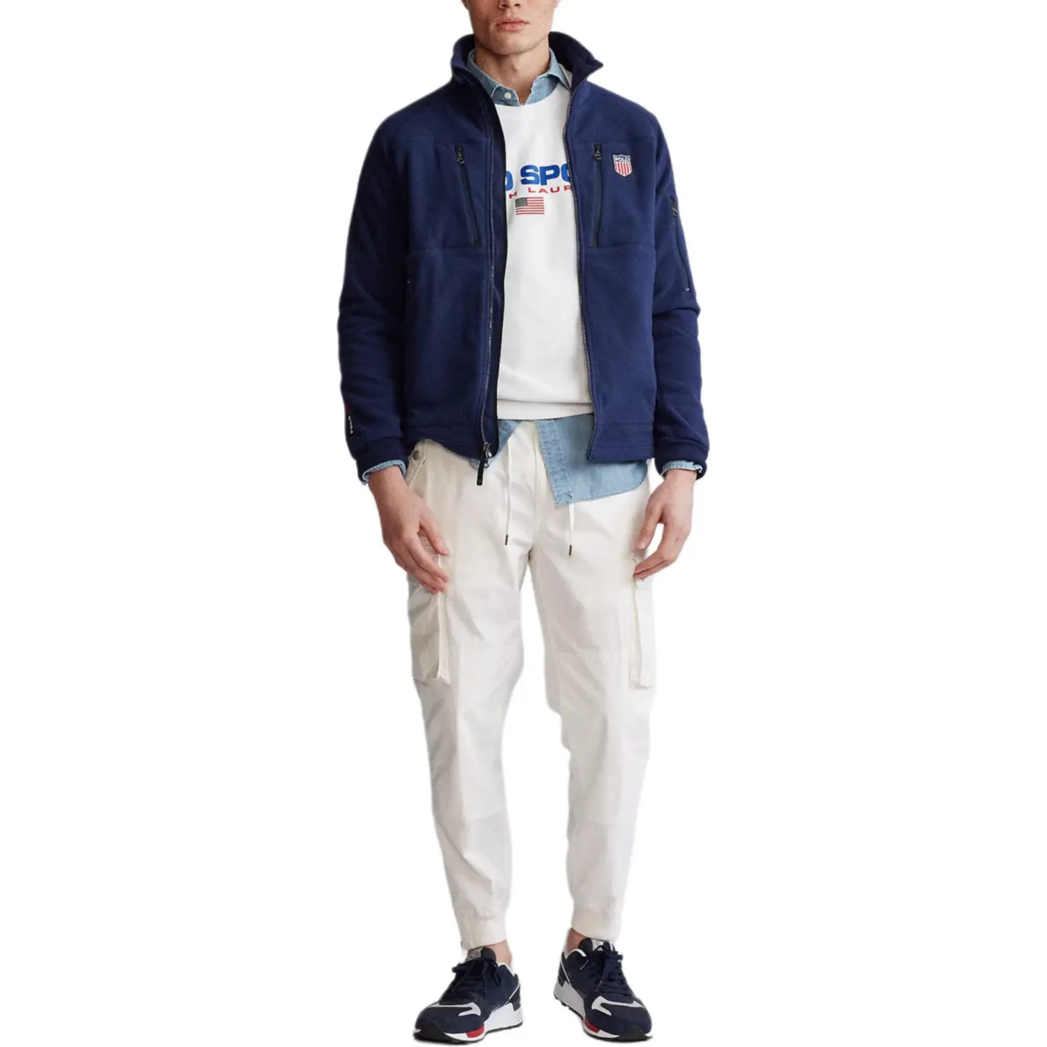 

Polo Ralph Lauren Куртка мужская морская синяя, Marine Blue