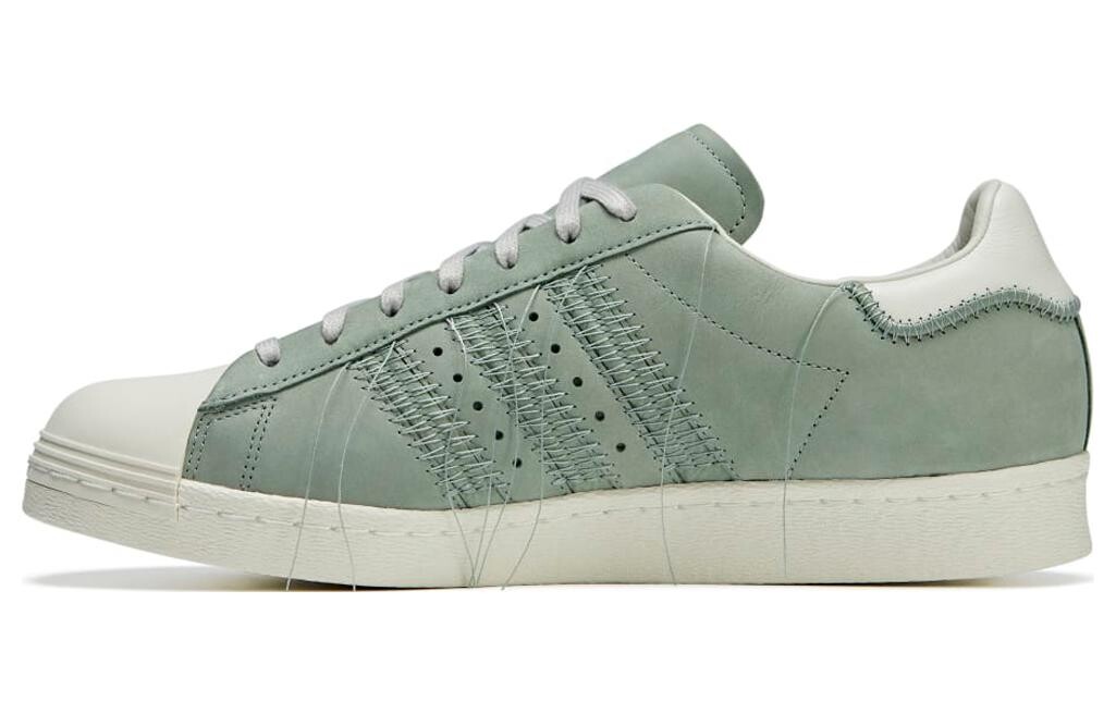 Adidas originals Superstar Обувь для скейтбординга унисекс, Pulse Mint/Silver Metallic/Silver Green