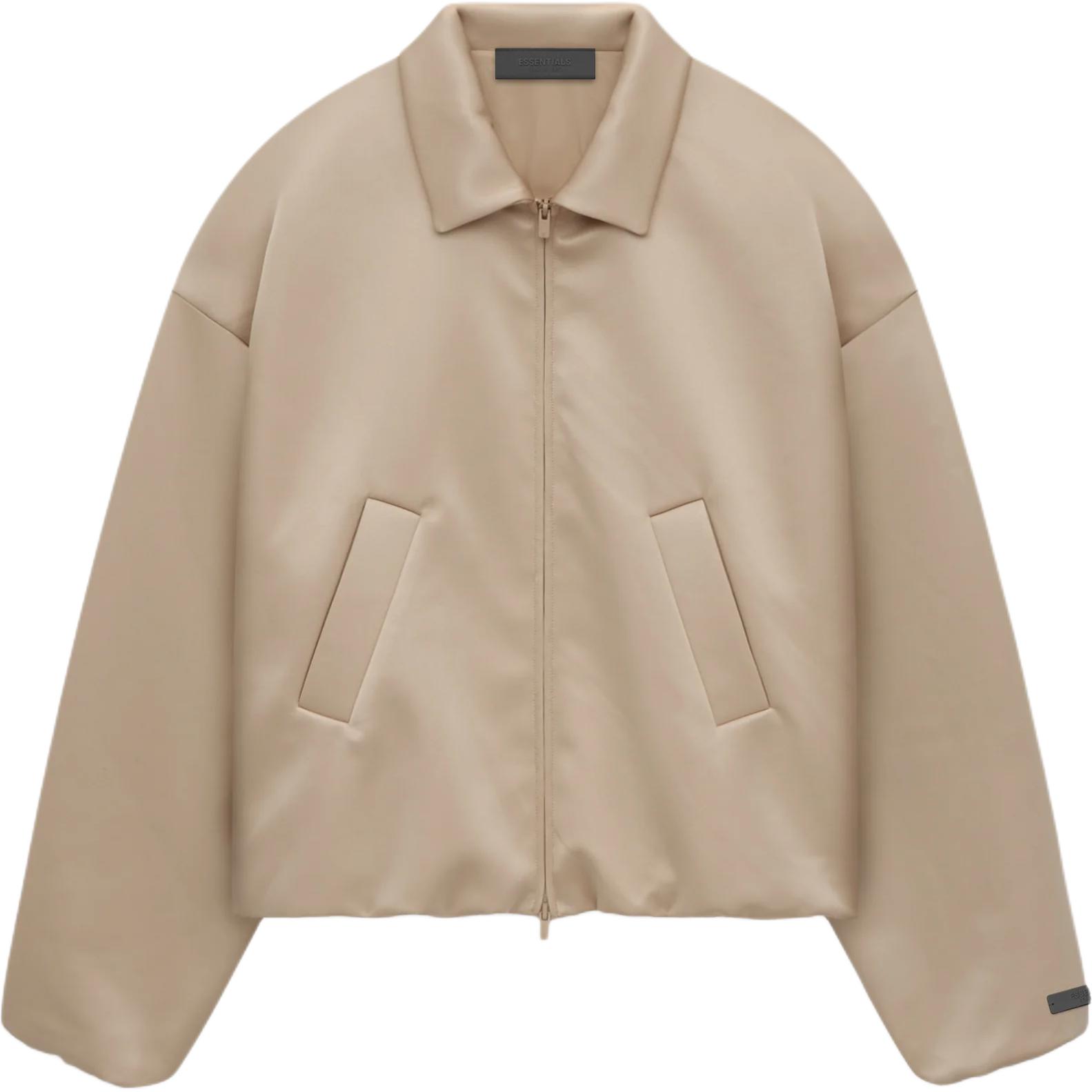 

Женская атласная нейлоновая бомбер Desert Sand Fear Of God Essentials, коричневый