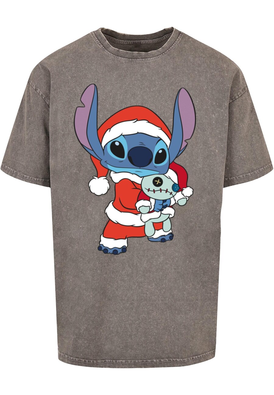 

Рубашка ABSOLUTE CULT Lilo And Stitch - Christmas, пятнистый серый