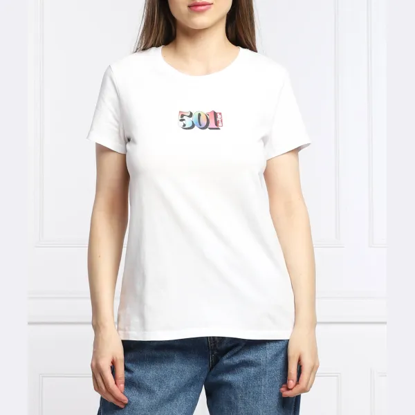 

Идеальная футболка обычного кроя Levi'S, белый