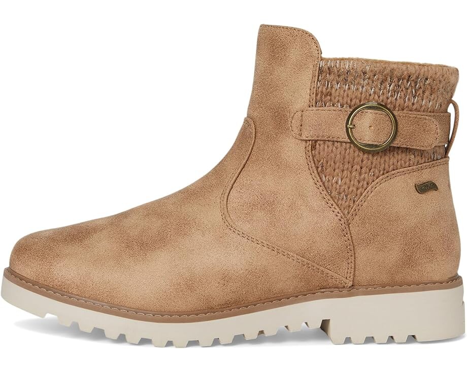 Женские ботинки SKECHERS Arch Fit Marlie из искусственной кожи, бежевый — фото 4