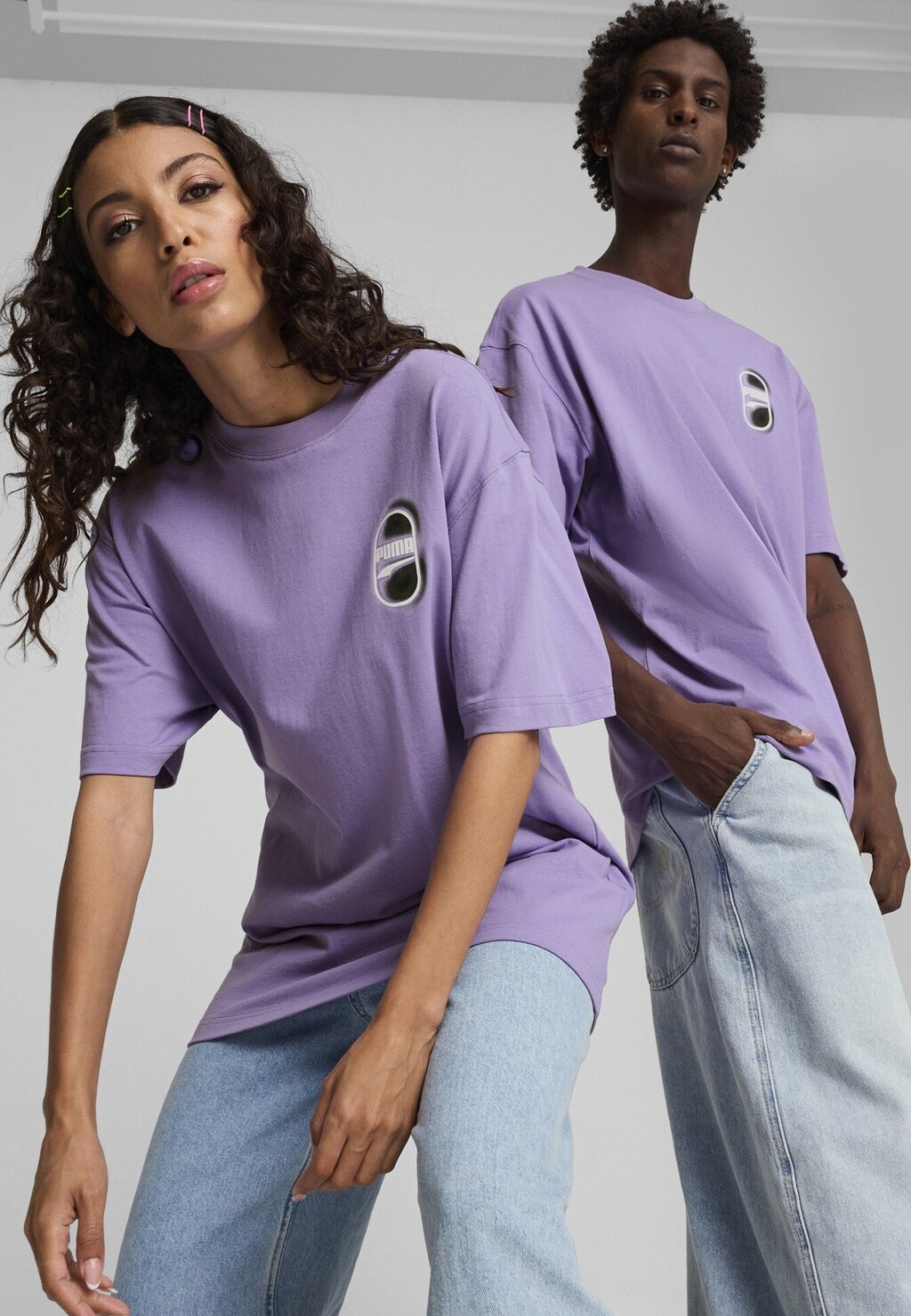 

Принт на футболке DOWNTOWN 180 GRAPHIC Puma, фиолетовый