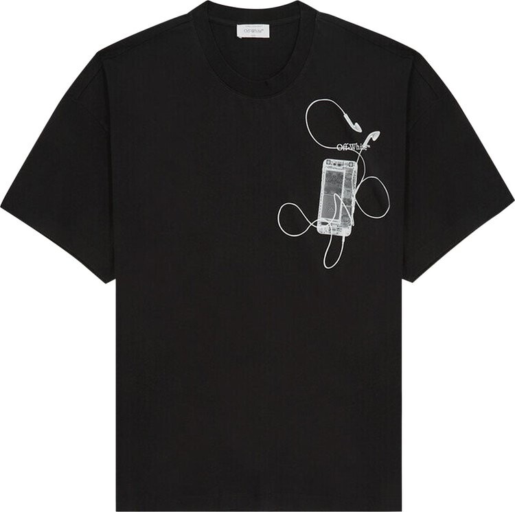 

Футболка Off-White Short-Sleeve 'Black/Grey', черный