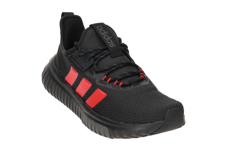 Кроссовки Adidas Kaptir 4.0, черные, красные, мужские, JR8532 — фото 3