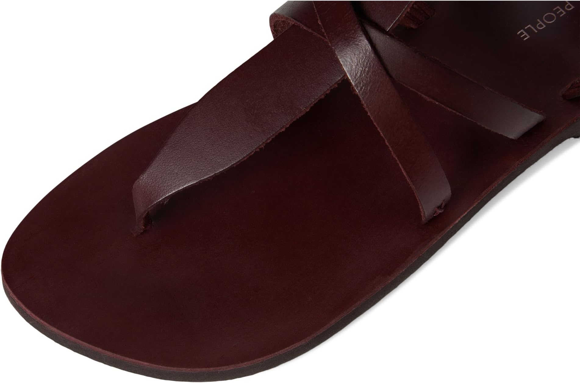 Сандалии Free People Vacation Day Wrap Sandal, цвет Dark Red — фото 2