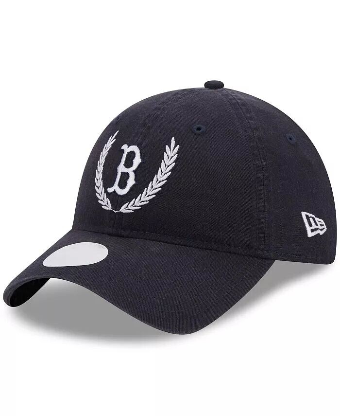 

Женская темно-синяя бейсболка Boston Red Sox Leaves 9TWENTY Adjustable Hat New Era