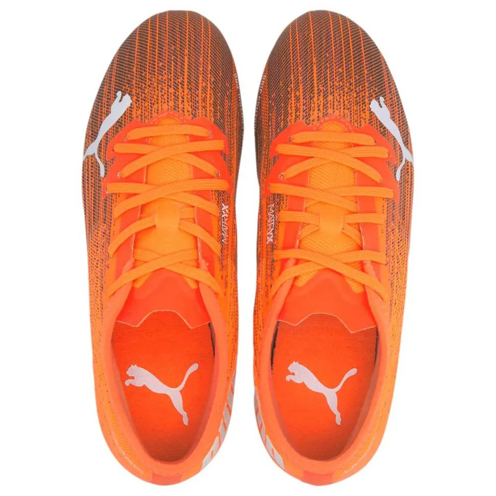 Футбольные бутсы Puma Ultra 2.1 FG/AG Chasing Adrenaline Pack, оранжевый — фото 4