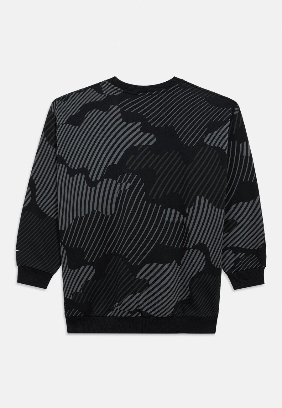 Толстовка Nike Sportswear CLUB CREW UNISEX, Black/White/Black — фото 2