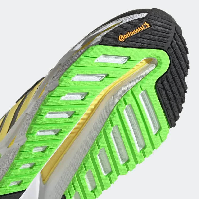 Футбольные бутсы Adidas Nemeziz 19.2 для мужчин, для твердого грунта, серый/желтый/зеленый — фото 3