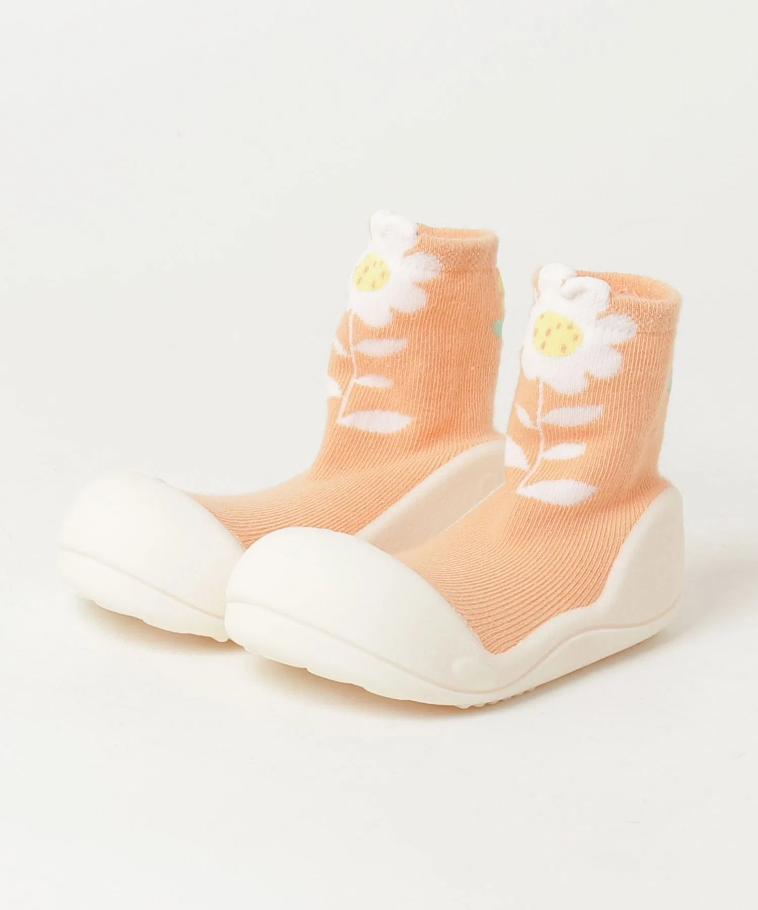 Детские текстильные ботинки Attipas Flower розовые