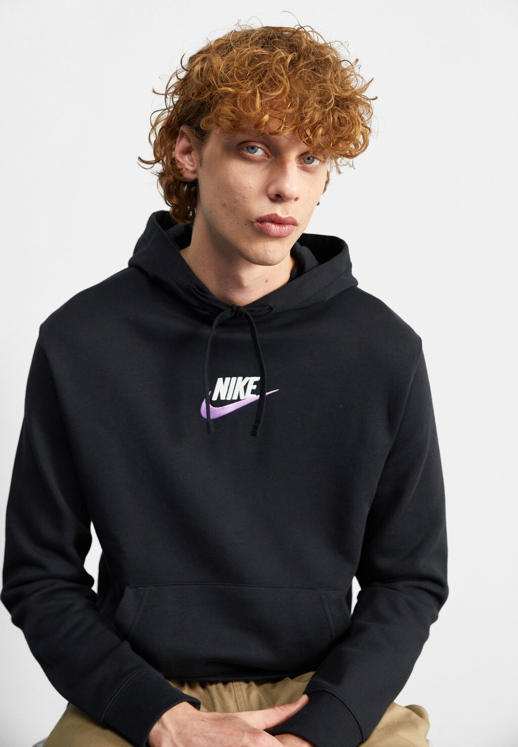 

Толстовка M NK CLUB+ FT PO HOODIE LBR Nike, черный