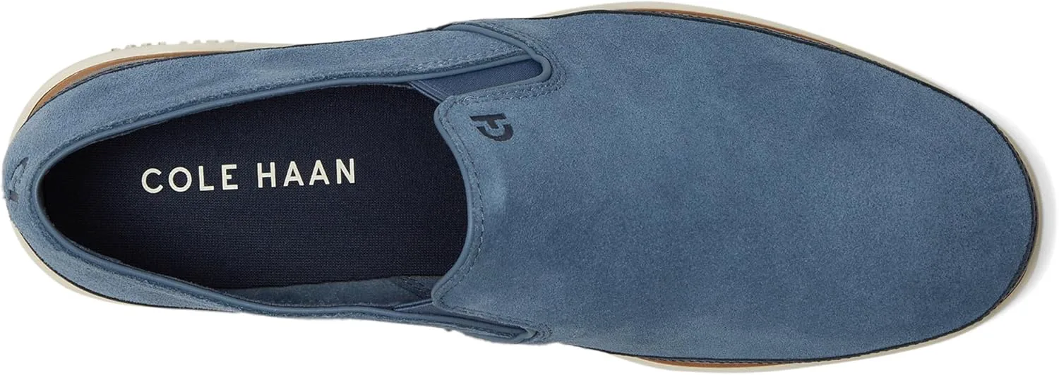 Мужские кроссовки Cole Haan Grandpro Strawspoint с эластичными вставками, синий/темно-синий/слоновая кость — фото 2