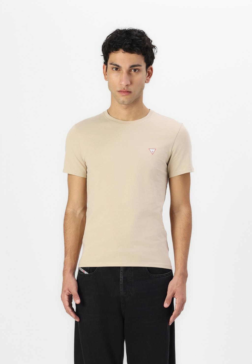 

Базовая футболка CORE TEE Guess, бежевый