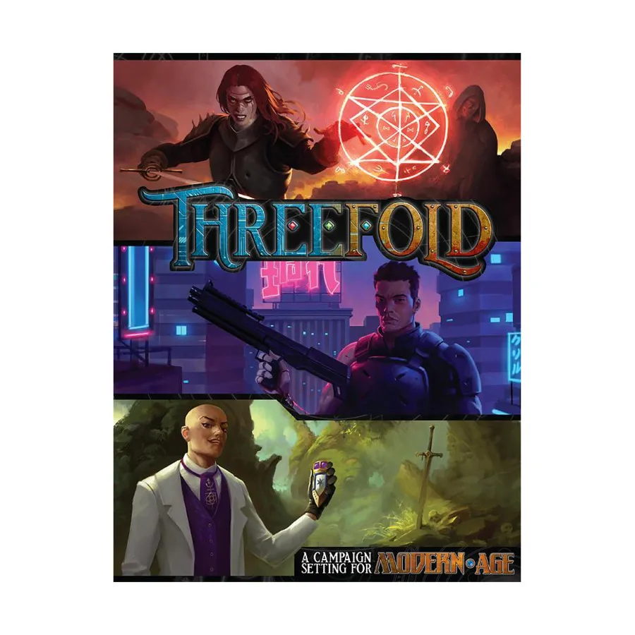 

Threefold Core, Modern AGE (Green Ronin Publishing), твердый переплет