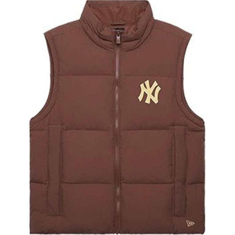 

New Era Куртка пуховая унисекс коричневая, Brown