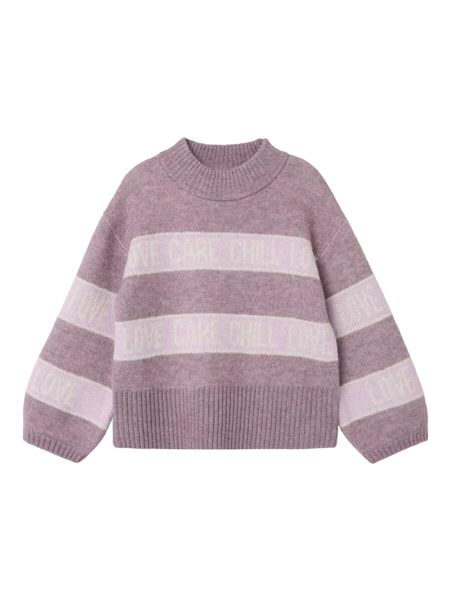 

Свитер NAME IT, цвет Pastel purple/Crimson