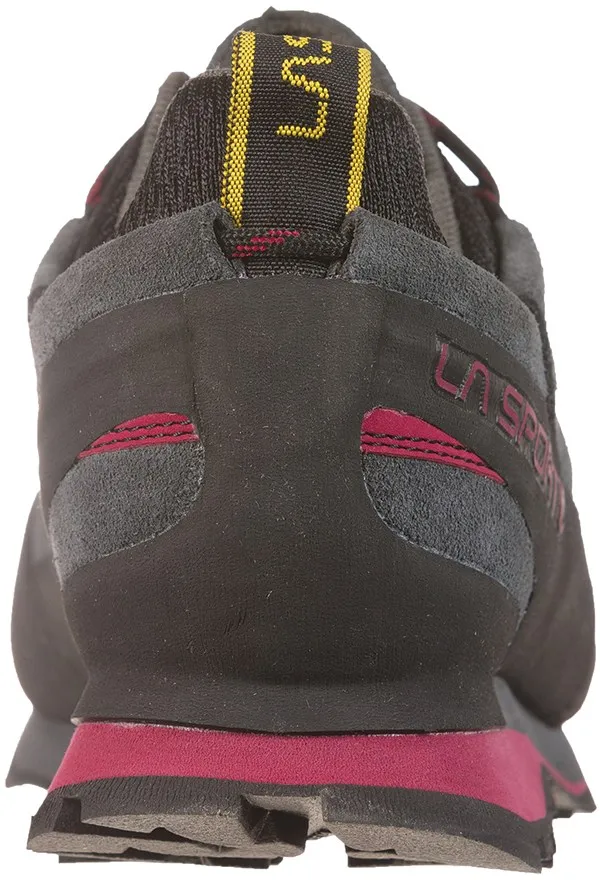 Женские треккинговые туфли Boulder X Approach La Sportiva, Carbon/Beet — фото 4