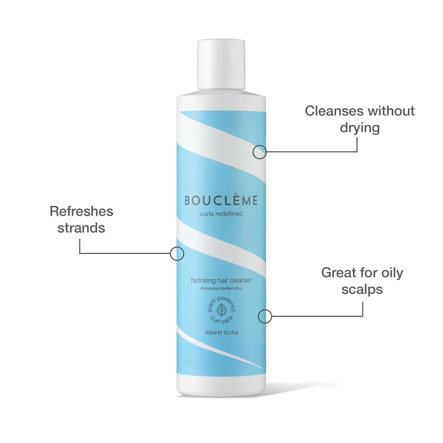 Увлажняющий шампунь для кудрявых волос «Hydrating Hair Cleanser» от Bouclème — фото 2