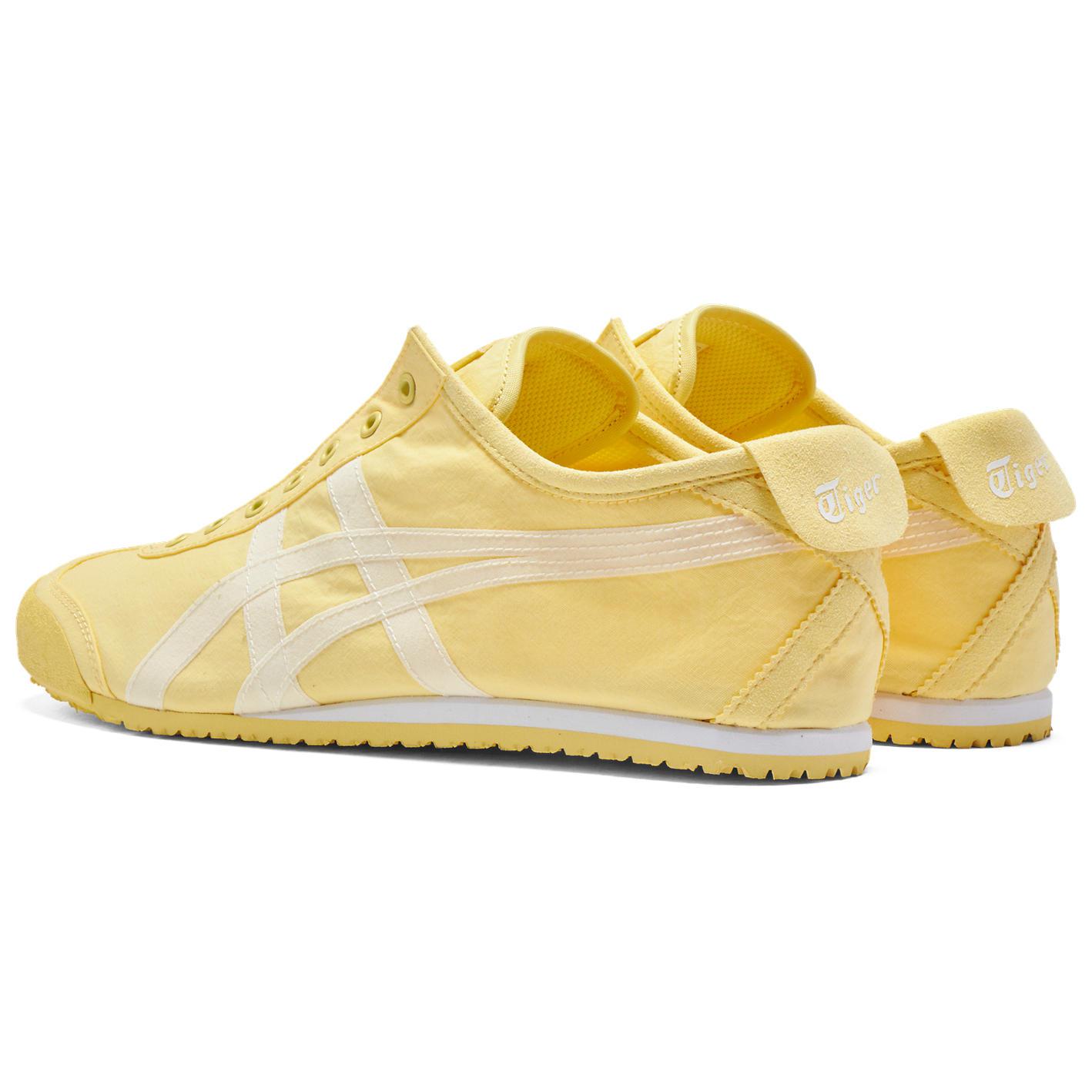 Onitsuka Tiger Асикс Мексика 66 Слипоны Желтый Крем — Светло-желтый, цвет Light Yellow — фото 3