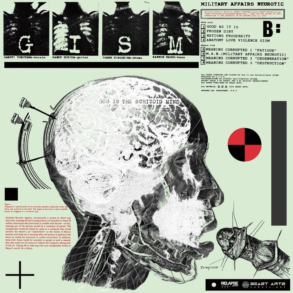 

Виниловая пластинка LP Military Affairs Neurotic - Gism
