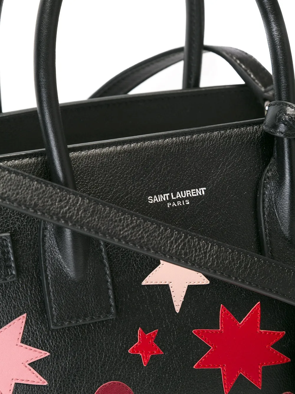 Сумка-тоут Baby 'Sac de Jour' Saint Laurent, черный — фото 4