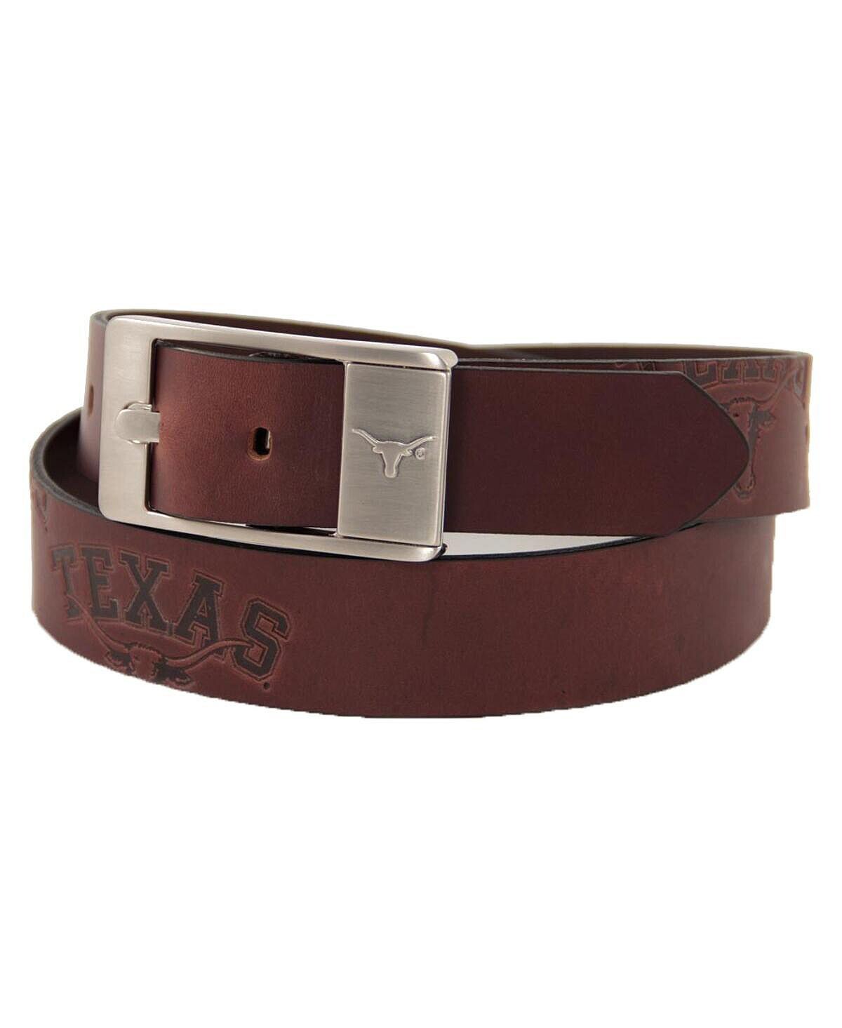 

Мужской кожаный ремень Texas Longhorns Brandish - коричневый Eagles Wings