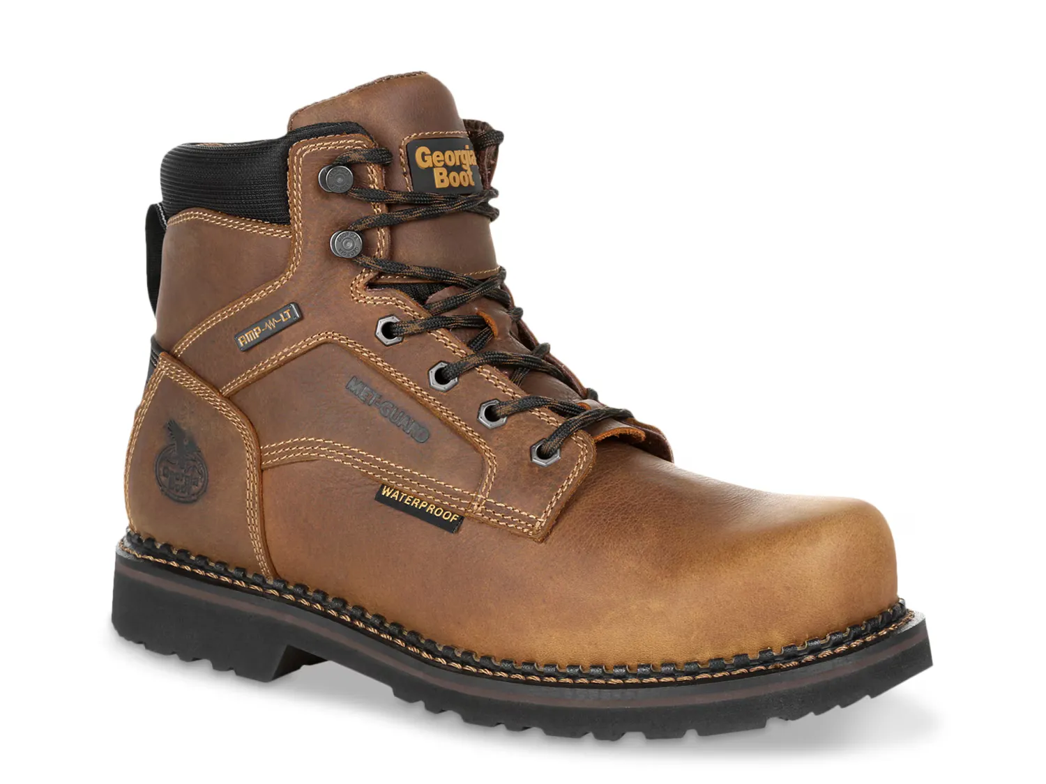 

Сапоги Revamp Steel Toe Work Boot Georgia Boot, темно-коричневый
