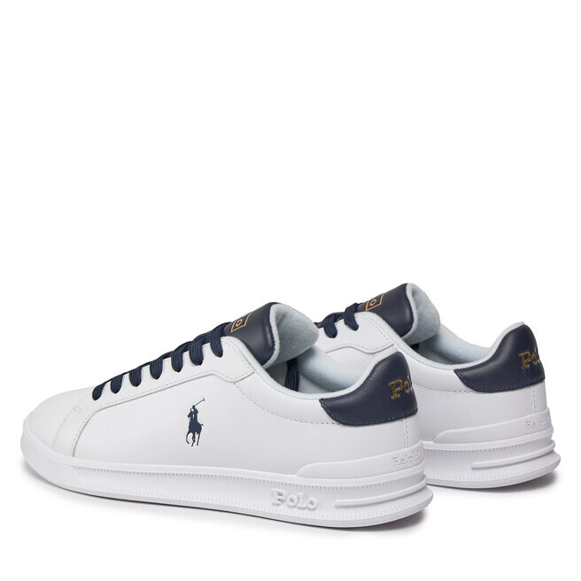 Кроссовки Polo Ralph Lauren Hrt Ct Ii 804936610001 White, белый — фото 3