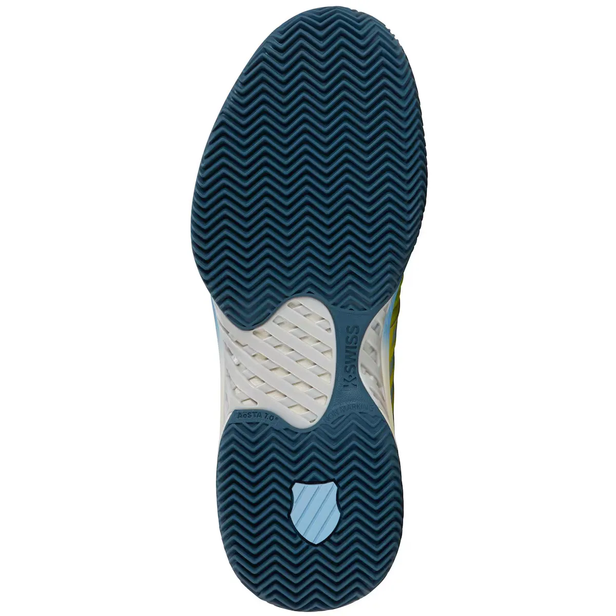 K·Swiss EXPRESS LIGHT 3 HB PADEL мужские туфли для паделя K-Swiss, желтый — фото 2