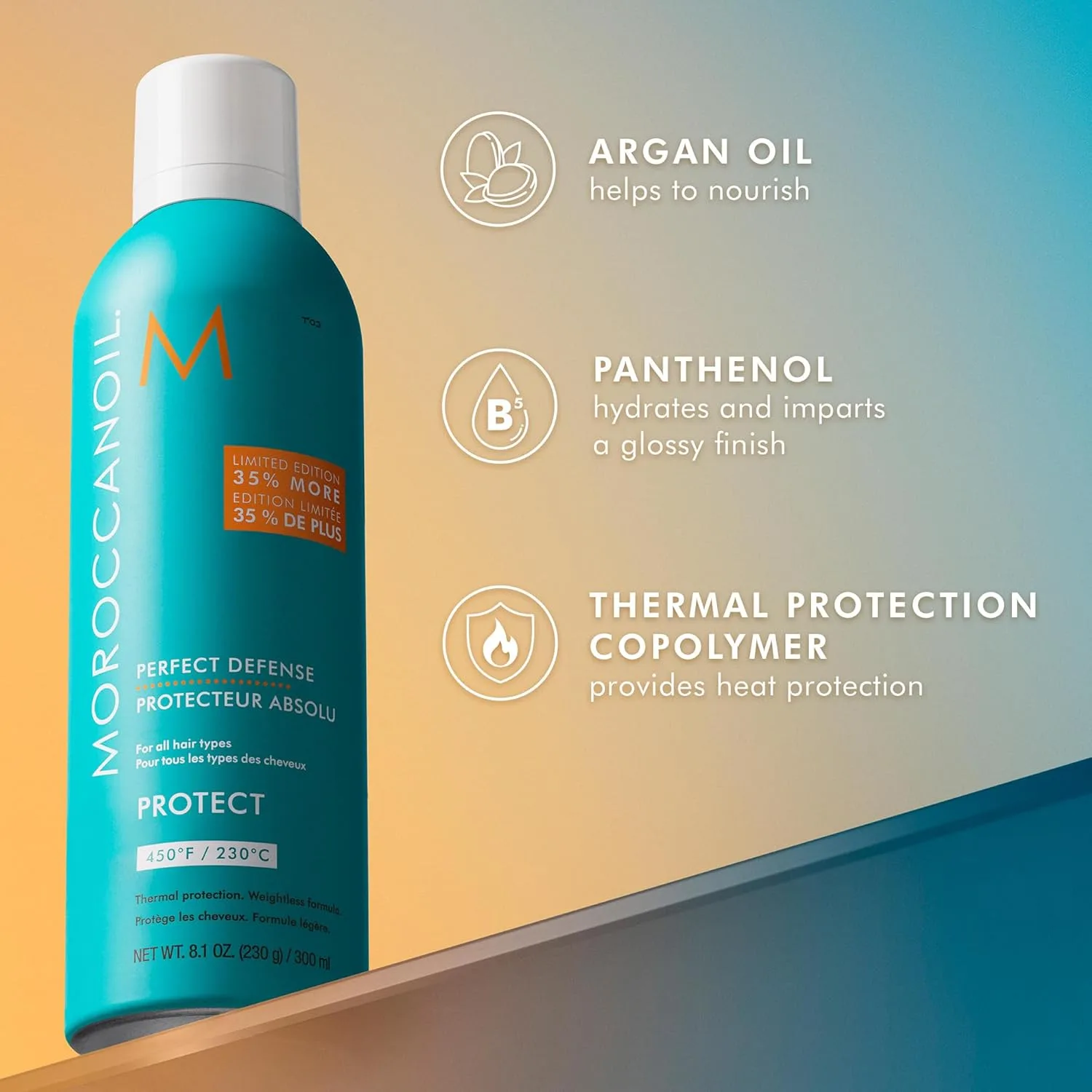 Термозащитное средство Moroccanoil Jumbo Perfect Defense — фото 3