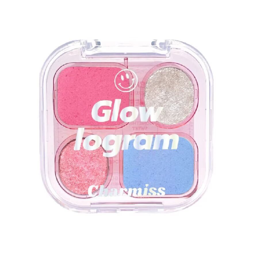 

Charmiss Палетка теней для век Glow loggram 4г. 05 Морозные девяносто, Frosted Ninety