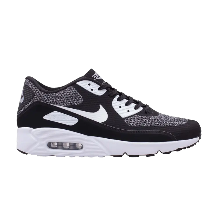 

Кроссовки Nike Air Max 90 Ultra 2.0 Essential 'Black Metallic Silver', черный