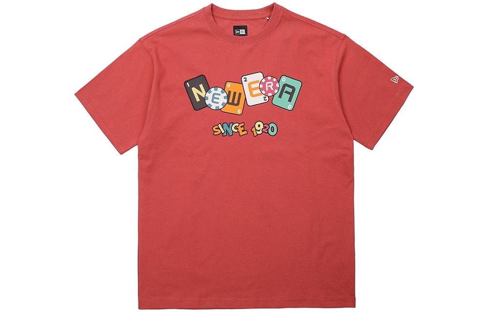 

New Era Футболка унисекс красная