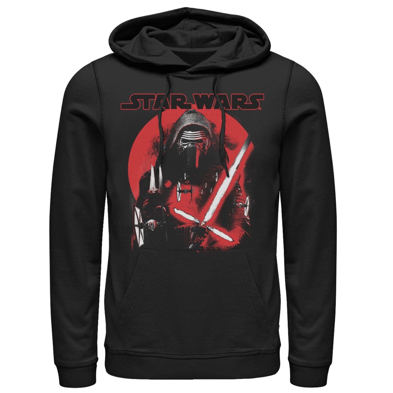 

Мужская толстовка с портретом Kylo Ren Red Circle Star Wars
