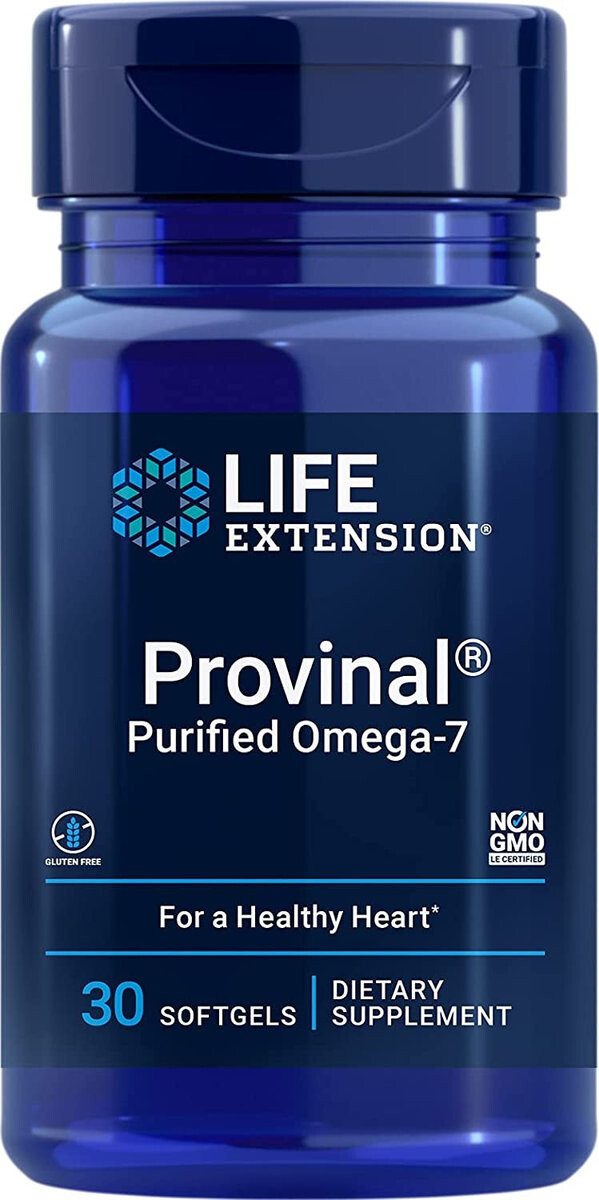 

Диетическая добавка, Life Extension, Provinal Purified Omega-7, Kw