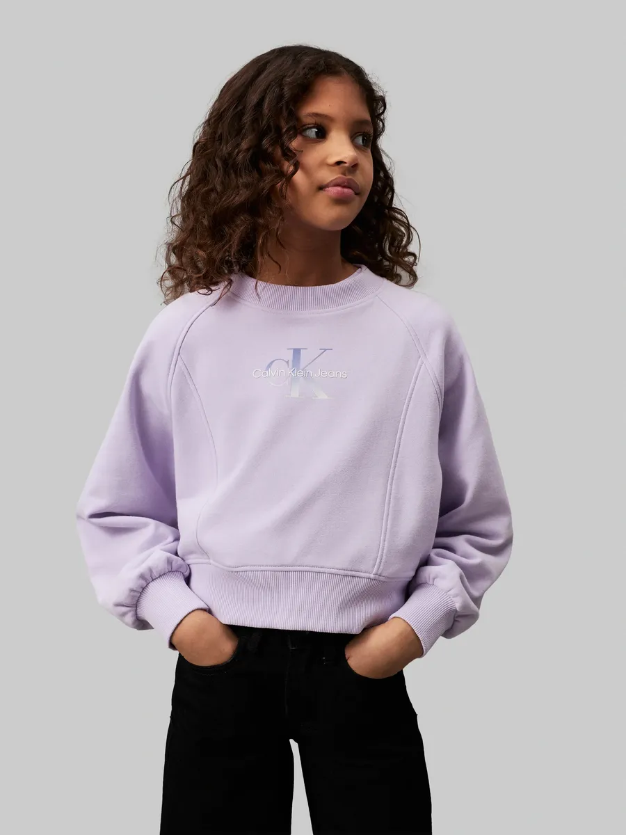 

Толстовка Calvin Klein Jeans "GRADIENT MONOGRAM CN SWEATSHIRT", для детей до 16 лет, цвет Pastel Lilac