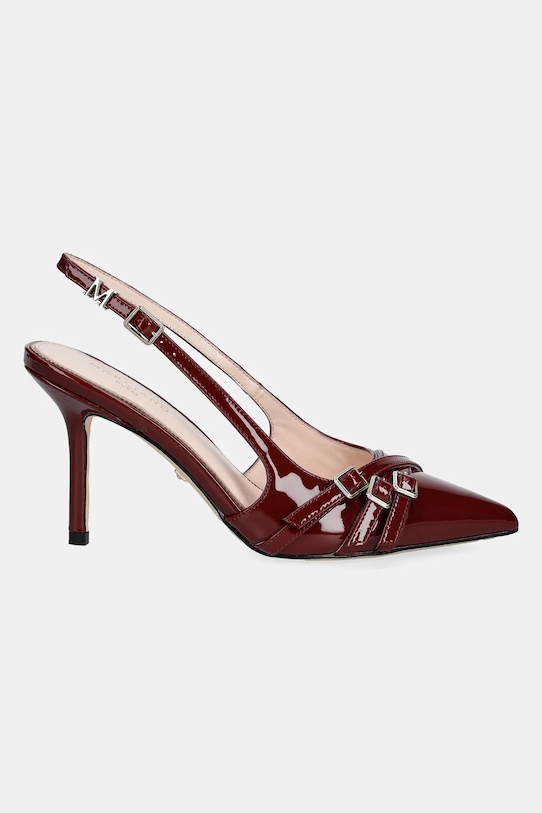 Кожаные туфли-лодочки SLING BACK BUCKLE S Guess, красный — фото 2