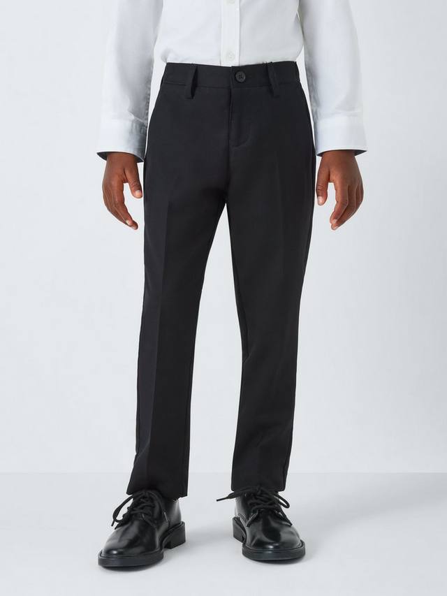

Детские саржевые брюки на заказ John Lewis Heirloom Collection, черный