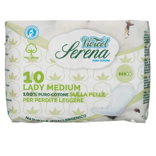 

Гигиенические прокладки при недержании мочи Medium - 10 шт. Vivicot