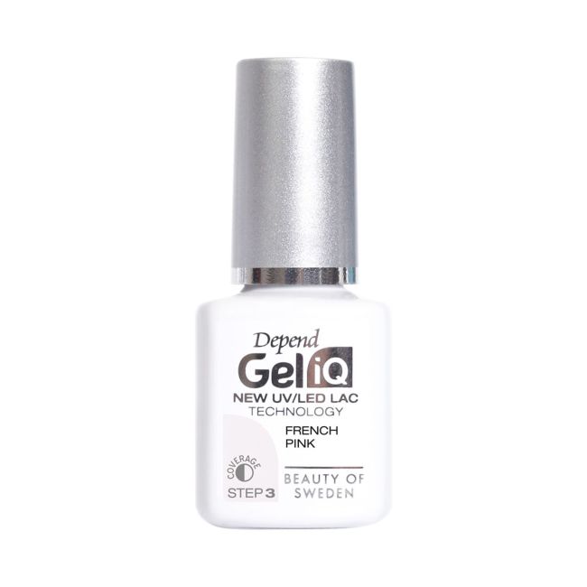 

Гель-Лак для ногтей Gel iq uv/led Depend, цвет french pink, 5 мл