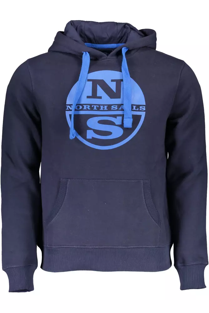 

Синий хлопковый мужской свитер North Sails
